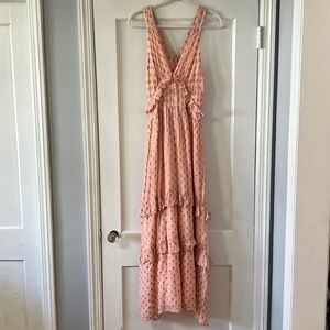 Vicki Dolls Pink Maxi Dress